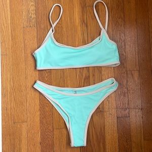 Shein Mint Green Bikini NWOT